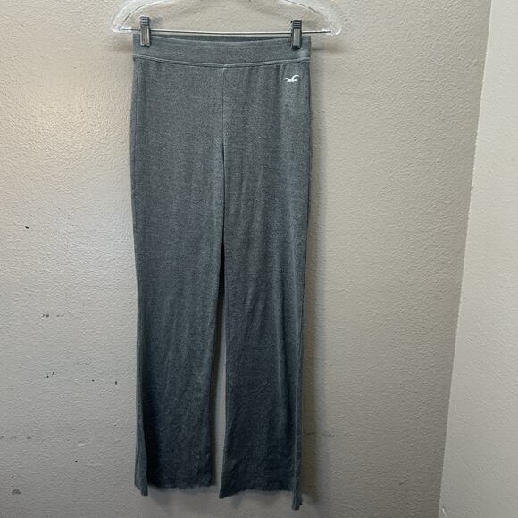 Hollister Womens Pants XS Short Flare Leg Bootcut Loungewear Y2K Surf Sweatpants - Picture 1 of 8